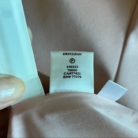 ✨NWT✨🏷Ann Taylor: Pale Pink A-line/Flare Satin-Sheen Fully-Line Skirt - Picture 14 of 14